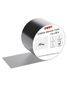 Cinta de Reparación de Pantallas SWRT 7,62 cm x 9,14 m Negra