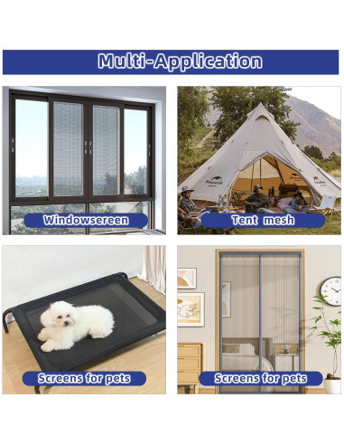 Cinta de Reparación de Pantallas SWRT 7,62 cm x 9,14 m Negra