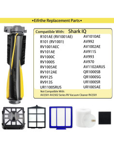 Accesorios para Aspiradora Robot Shark RV1001AE - 16 Piezas 2