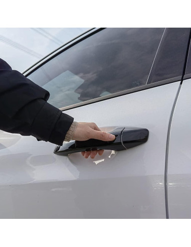 Cubierta de Manija de Puerta Kia K5 2020-2025 ABS Negra Brillante