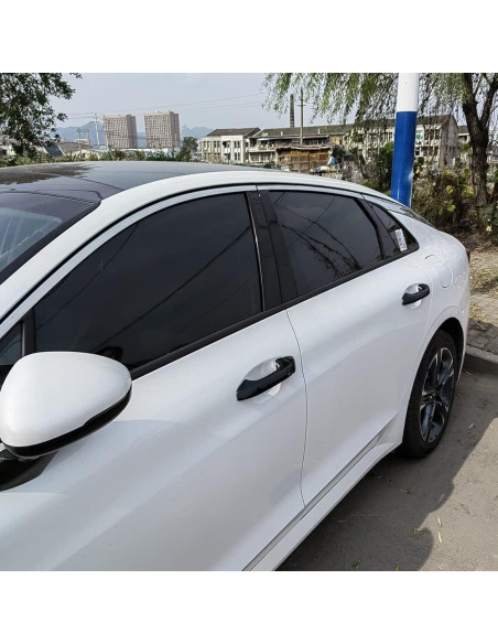 Cubierta de Manija de Puerta Kia K5 2020-2025 ABS Negra Brillante