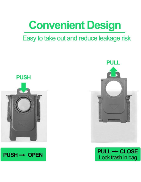 18 Paquetes de Bolsas de Polvo ApexOne 2.7L para Roborock