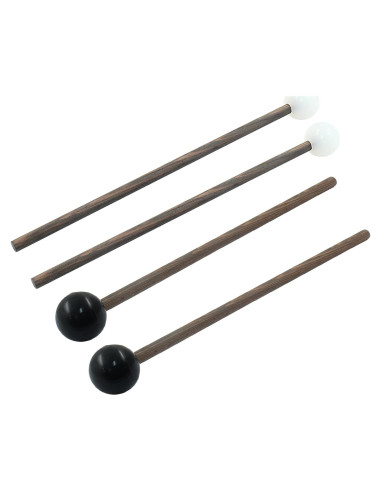 Mallet de Tambor de Lengua de Acero Waziaqoc 2 Pcs 17,19 cm