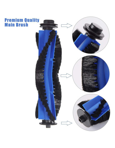 Accesorios Eufy RoboVac 11S Max 1 Cepillo Principal 8 Laterales
