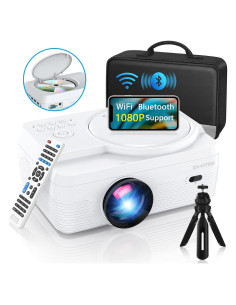 Proyector Dxyiitoo WiFi Bluetooth Full HD 12000LM 250"