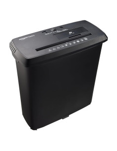 Trituradora de Papel Amazon Basics S120 8 Hojas 12.83L Negro