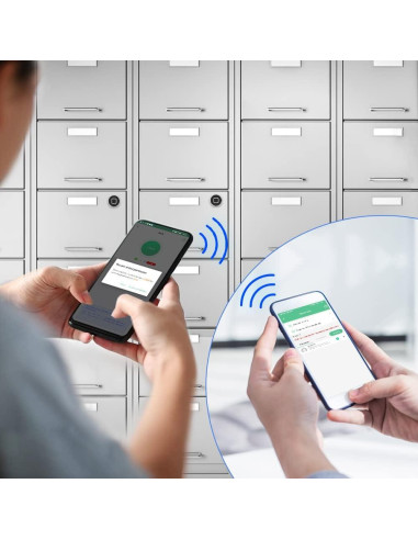 Cerradura de Cajón Biométrica eLinkSmart YL-F2-20mm Plata