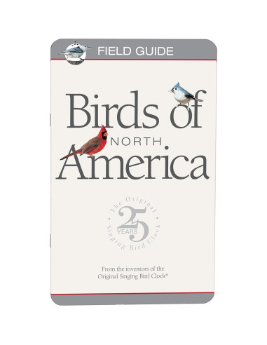 Reloj de Pájaro Cantor Mark Feldstein 25 Aniversario 33 cm Verde