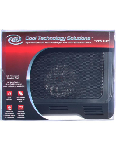 Enfriador de Notebook PPA Intl CTSNC12 30.99x23.62cm