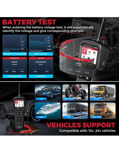 Probador de Circuito Automotriz KINGBOLEN ECT600 36FT