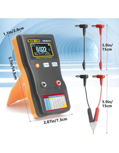 Medidor ESR WISAMIC WS1290190002 Capacitores y Ohmios 2