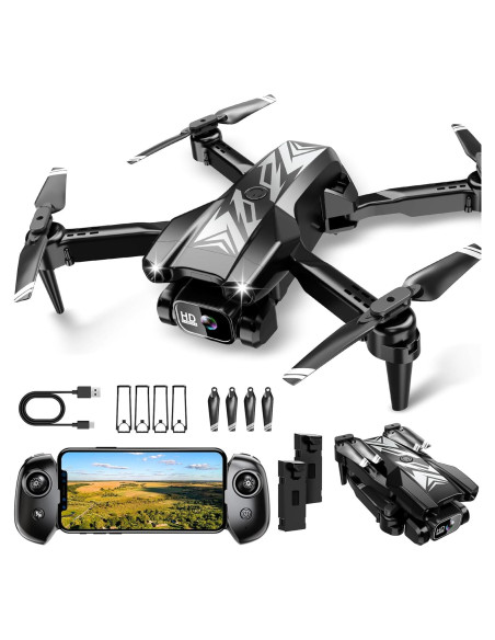 Mini Drone REDRIE X29 con Cámara 1080P y 2 Baterías