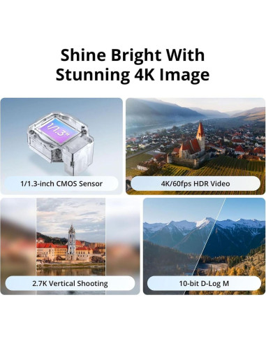 Drone DJI Flip RC 2 4K UHD 31 Min Vuelo 249g