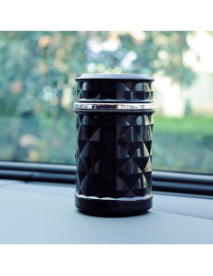 Cenicero de Auto Vurtne con Luz LED Azul Ignífugo 2