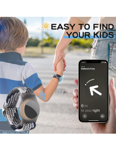 Pulsera Antipérdida para AirTag TAYCASE 2 Piezas Nylon 2