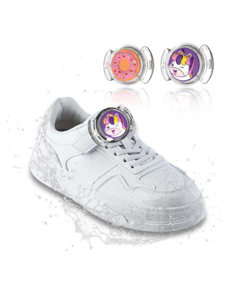 2 Fundas Impermeables para AirTag BIQIRE Unicornio y Donas