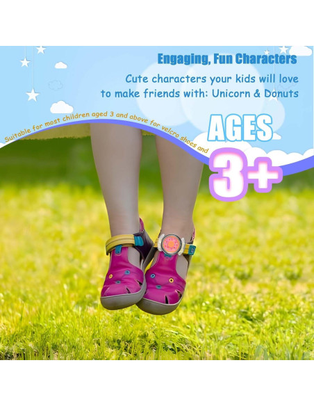 2 Fundas Impermeables para AirTag BIQIRE Unicornio y Donas