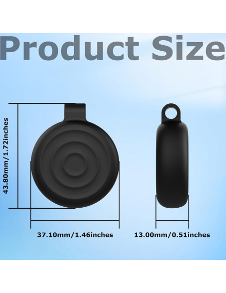 Paquete de 4 Fundas Impermeables Eallo para A Tag - Protección Total