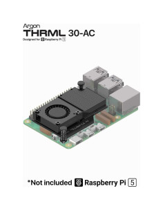 Enfriador Activo Argon para Raspberry Pi 5 - Disipador y Ventilador 2