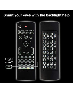 Control Remoto Air Mouse MX3 Pro Rock&Rown Inalámbrico 2