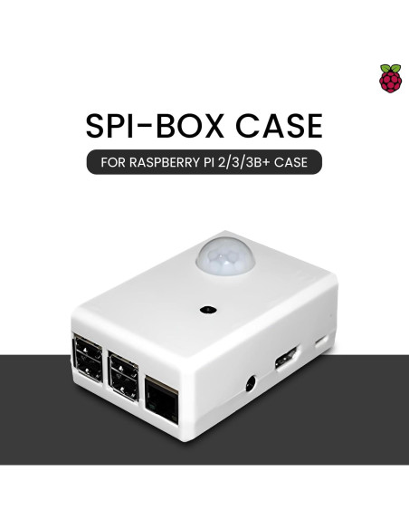 Caja protectora blanca SB Components para Raspberry Pi 2