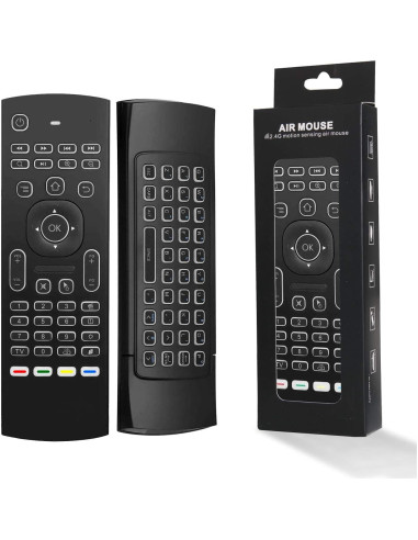 Control Remoto Air Mouse MX3 Pro Rock&Rown Inalámbrico