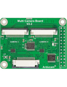 Módulo Adaptador de Múltiples Cámaras Arducam V2.2 para Raspberry Pi 2
