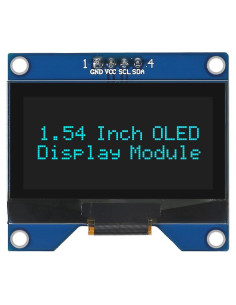 Módulo OLED 1.54" Coliao SSD1309 I2C 128x64 para Raspberry Pi