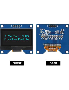 Módulo OLED 1.54" Coliao SSD1309 I2C 128x64 para Raspberry Pi 2