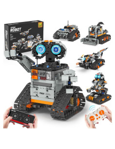 Kit de Construcción Robot STEM 5 en 1 QHECTTY 688 Piezas