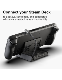Dock Skull & Co. SteamDock PRO Negro 4K HDMI USB 2