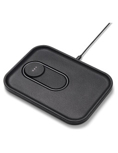 Cargador Inalámbrico Courant MAG:3 - Cuero Italiano Negro