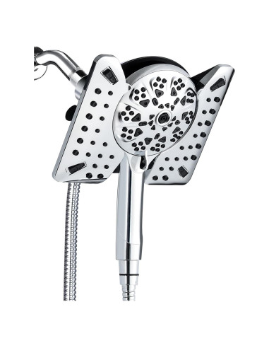 Cabezal de Ducha INAVAMZ 2 en 1 Alta Presión 10 Modos 7.5"