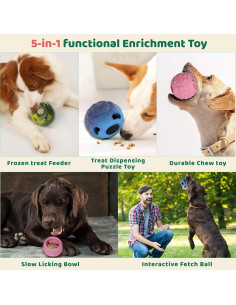 Juguete Interactivo para Perros Tokwidget RB03 Rosa 11-39 kg 2