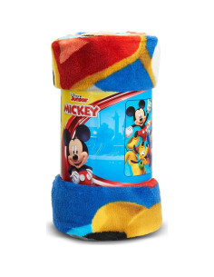 Manta Micro Raschel Disney Mickey Mouse 117x152 cm Multicolor 2