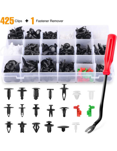 Juego de Clips de Retención GOOACC 425 Pcs + Extractor