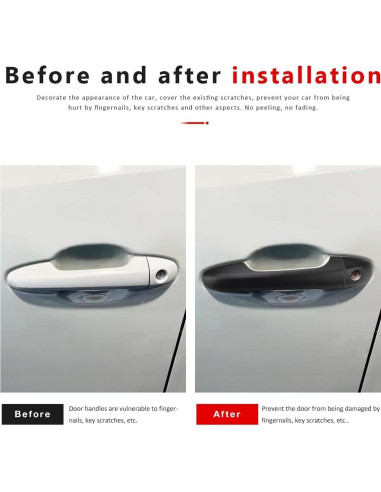 Cubierta de Manija de Puerta DLOVEG para Toyota Tacoma 2016-2023