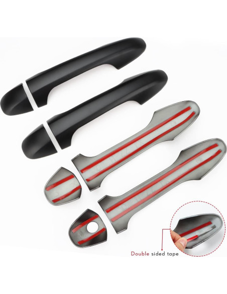 Cubierta de Manija de Puerta DLOVEG para Toyota Tacoma 2016-2023