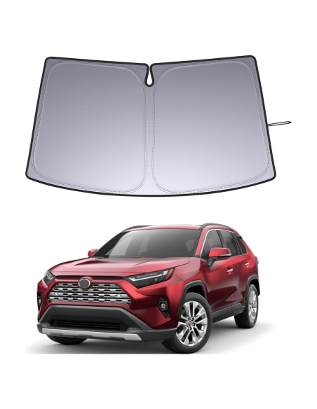 Protector Solar Frontal Plegable JDMCAR para Toyota RAV4 2019-2025