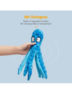 Juguetes para Perros HGB Pulpo Sin Relleno 2 Paquete 2