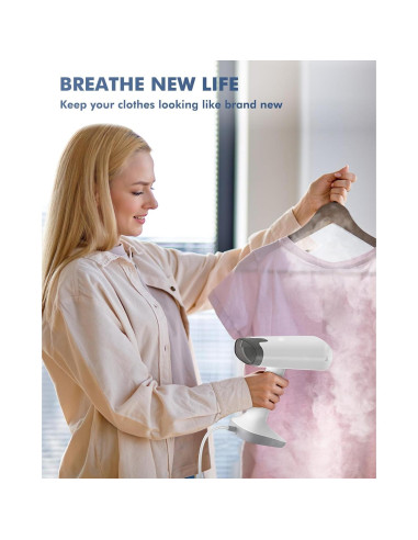 Vaporera de Viaje BEAUTURAL 1200W Doble Voltaje 140ml