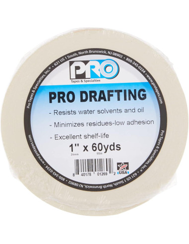 Cinta de enmascarar ProTapes Pro Drafting 60 yds x 2.54 cm