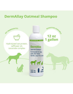 Champú de Avena Dechra 340g - Sin Jabón para Mascotas 2