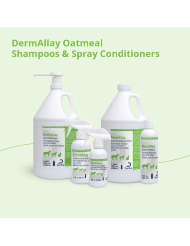 Champú de Avena Dechra 340g - Sin Jabón para Mascotas