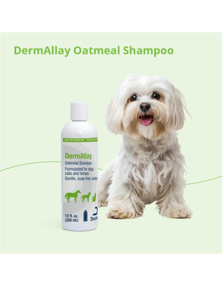 Champú de Avena Dechra 340g - Sin Jabón para Mascotas