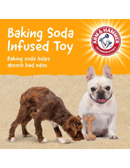 Juguete Masticable Dental Arm & Hammer Hueso Clásico 12.7 cm