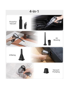 Aspiradora de Mano xCool 4 en 1 Sin Cable 12000Pa 0.61kg 2