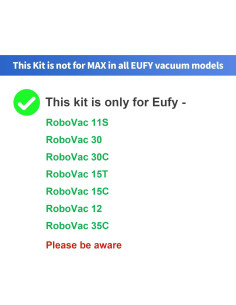 Repuestos Eufy RoboVac 11S 30 30C 15C 15T 12 35C Filtros 2