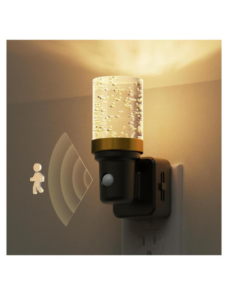 Luz Nocturna LOHAS con Sensor de Movimiento 0-100LM