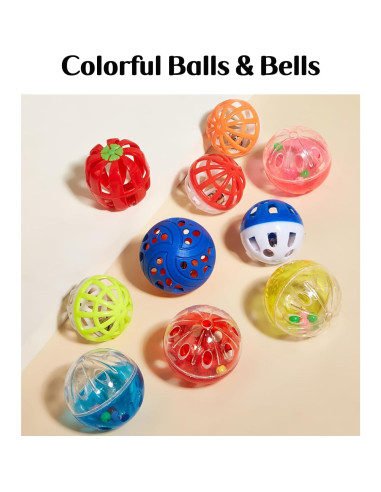 25 Juguetes para Gatos Maiguangta - Variedad de Entretenimiento